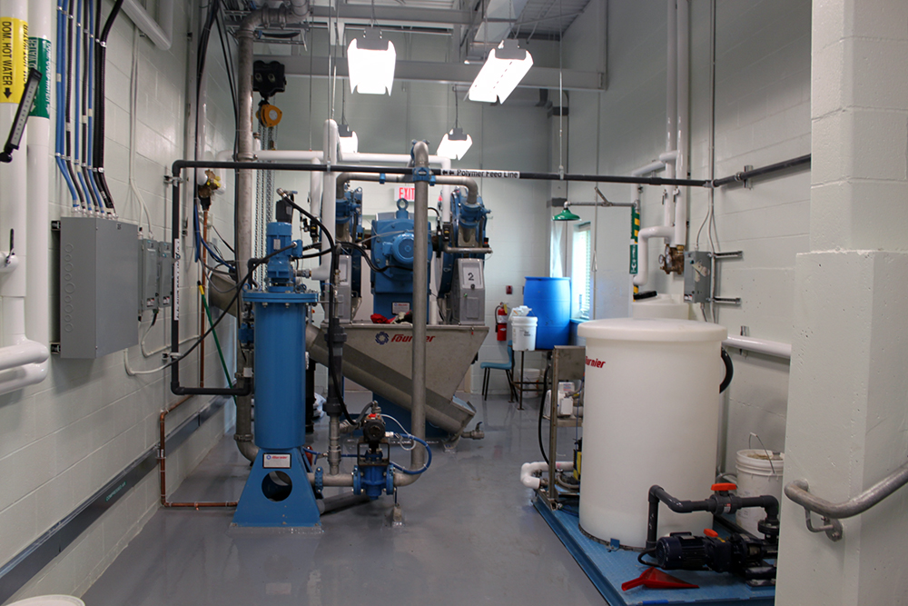 Dominion and Bridgeport Wastewater Treatment Plant, interior