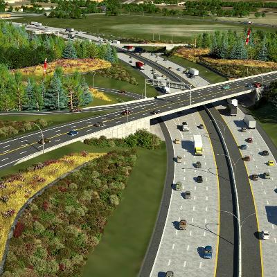 Rt. Hon. Herb Gray Parkway (formerly Windsor Essex Parkway) Final Design (Photo 3)