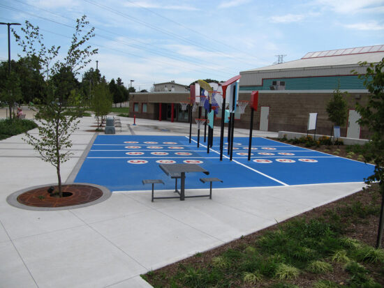 Albert McCormick Community Centre Central Plaza