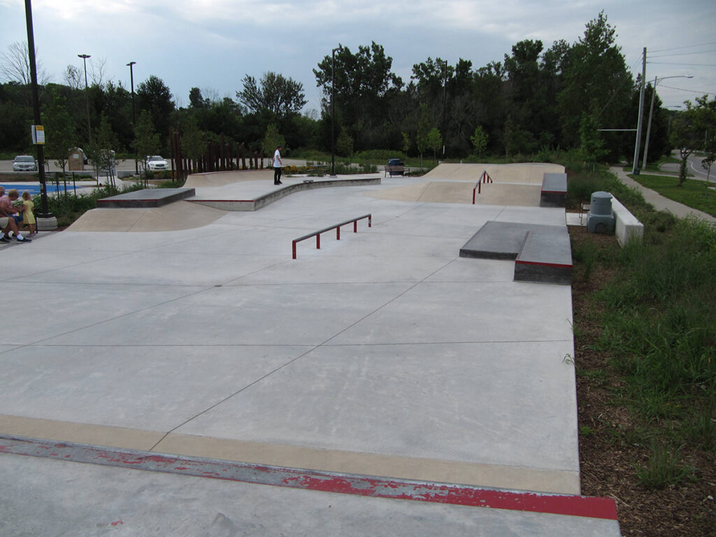 Albert McCormick Community Centre Central Plaza