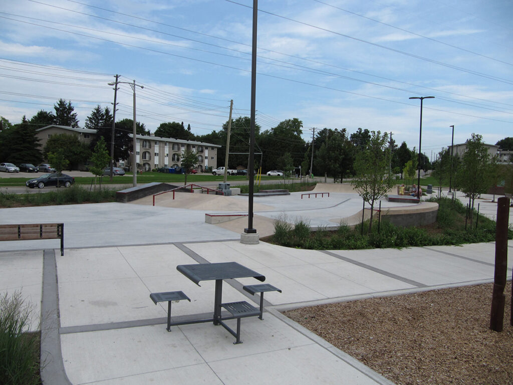 Albert McCormick Community Centre Central Plaza