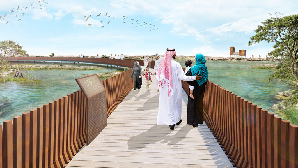 View from Circular boardwalk