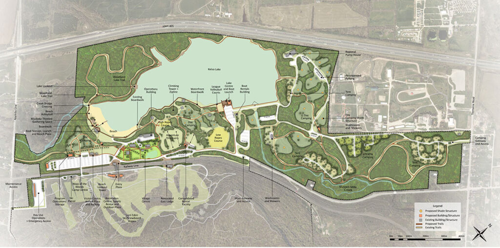 Rendering of the Kelso North plan