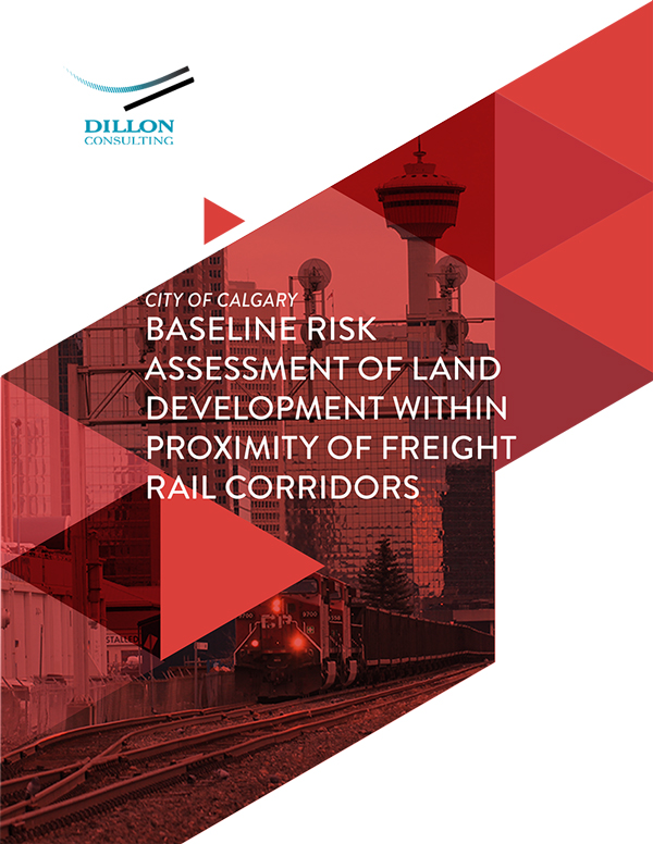 Cover of BRA land development within proximity of freight rail corridor report