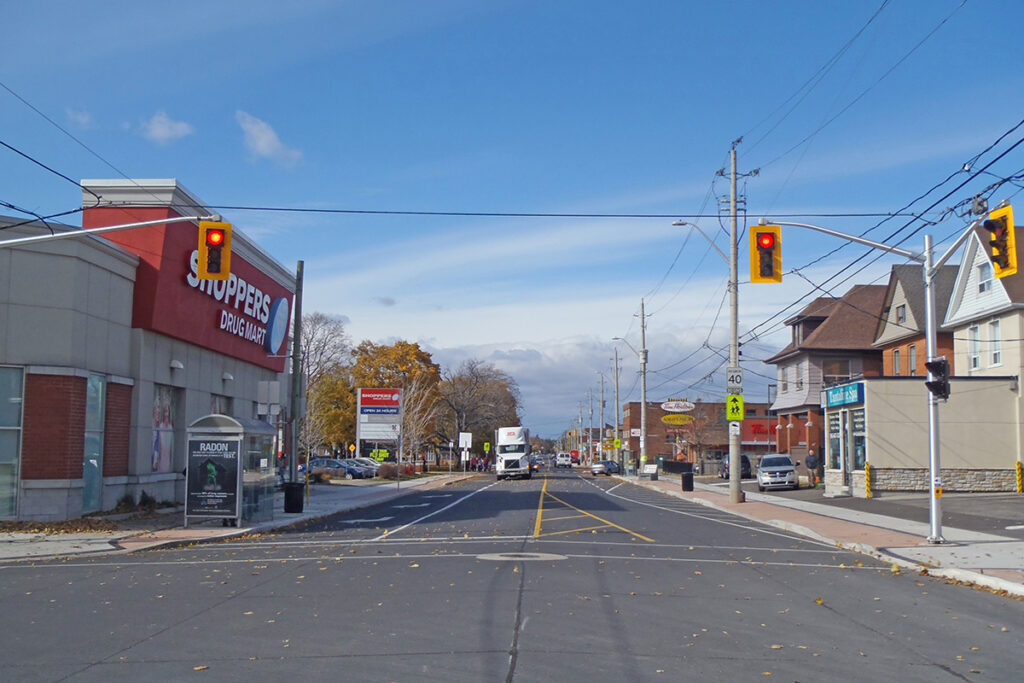 Concession St in Hamilton