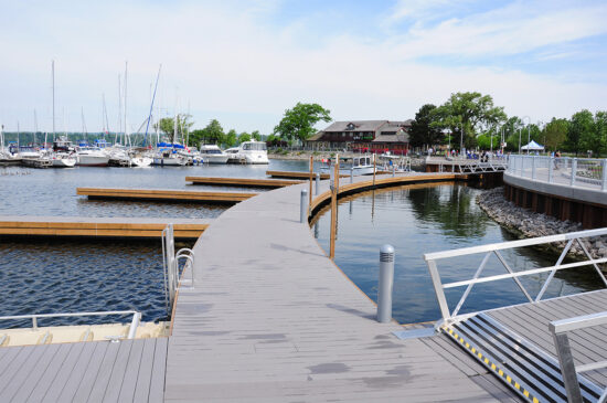 Pier 7 waterfront park in Hamilton