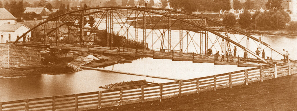 Historical photo of Blackfriars Bridge