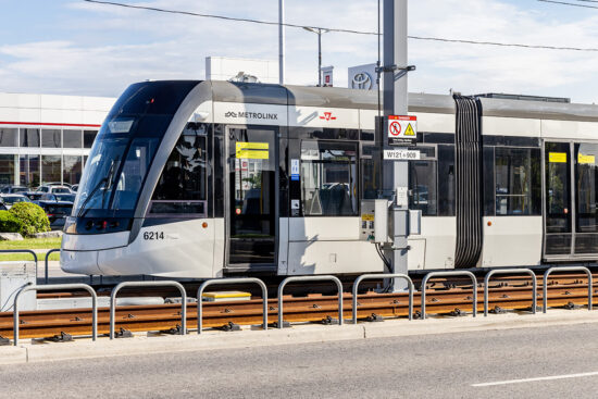 Toronto transit light rail transit car