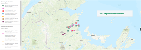 Map of round table locations