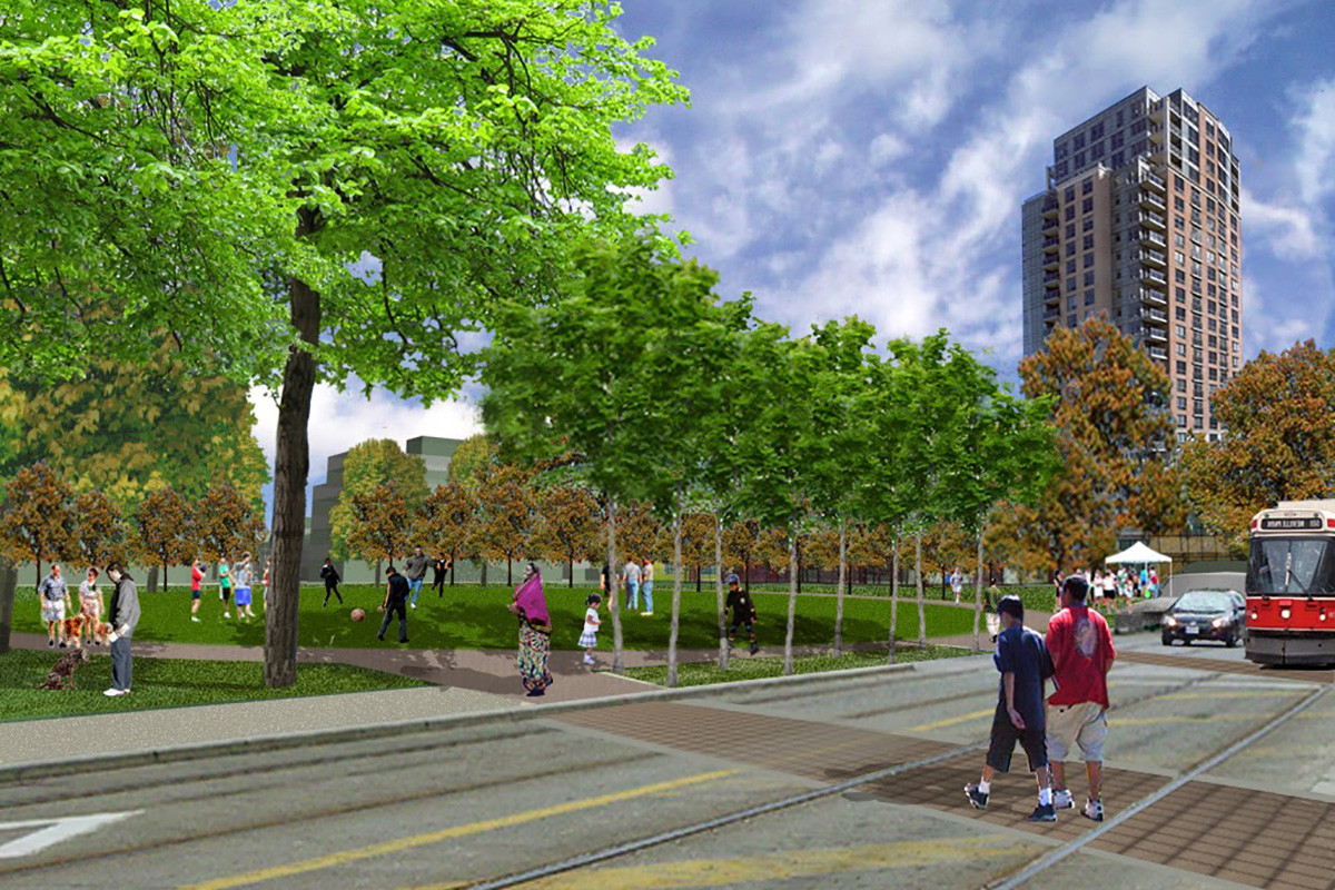 Rendering of Regent Park redevelopment