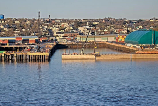 construction works at port saint john