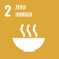 SDG Goal 2 Icon for Zero Hunger